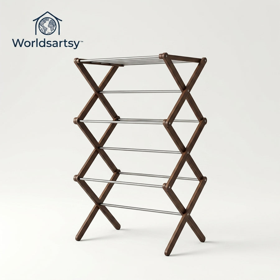 Worldsartsy™ FoldAway Drying Rack